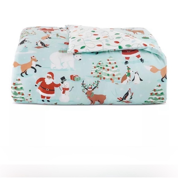 Charter Club Kids Christmas Comforter Set Full / Queen NEW WITH TAGS - Picture 10 of 11